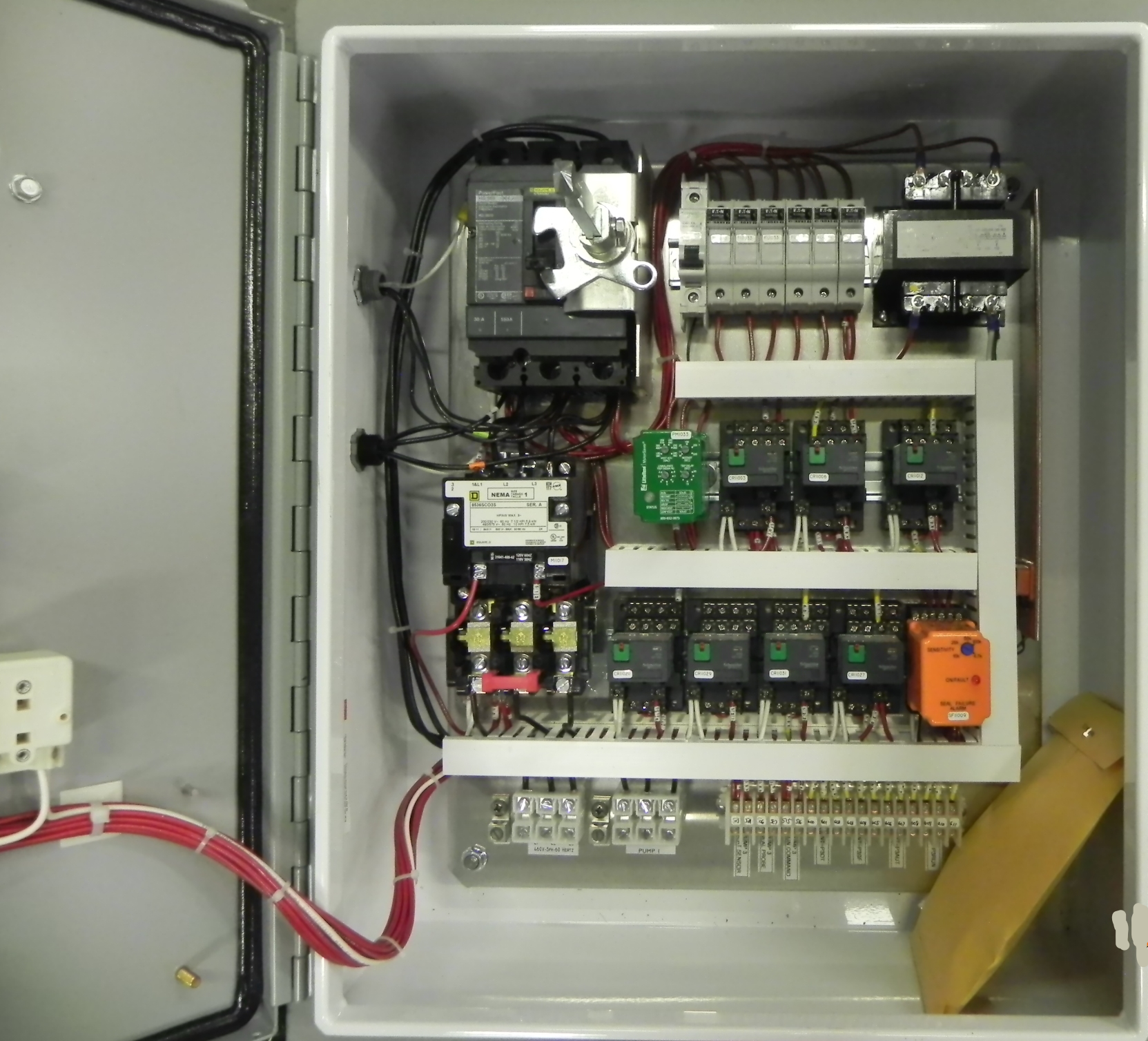 Simplex Control Panel, Control Logic Panel, VFD